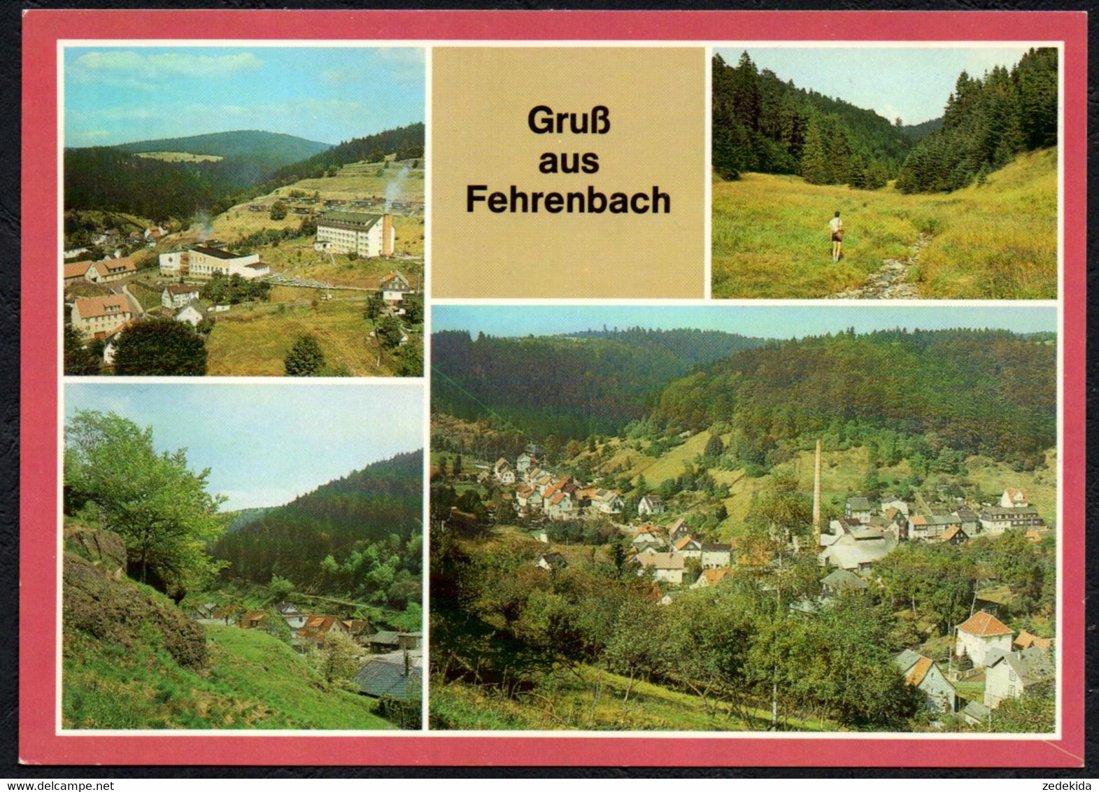 F3228 - TOP Fehrenbach FDGB Heim Fritz Sattler - Bild Und Heimat Reichenbach - Hildburghausen