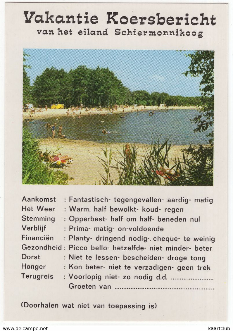 Vakantie Koersbericht Van Het Eiland Schiermonnikoog - (Nederland/Holland) - Nr. SCG 3 - Schiermonnikoog