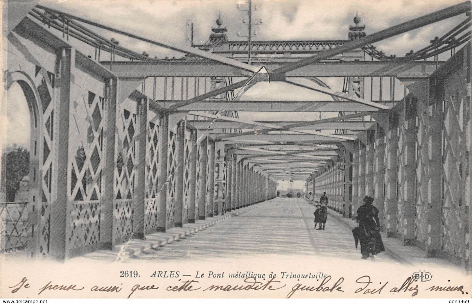 ARLES - Le Pont Métallique De Trinquetaille - Arles