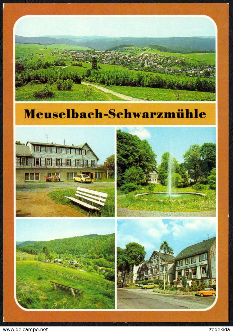 F3271 - TOP Meuselbach Schwarzmühle FDGB Heim Haus Des Volkes - Bild Und Heimat Reichenbach - Neuhaus