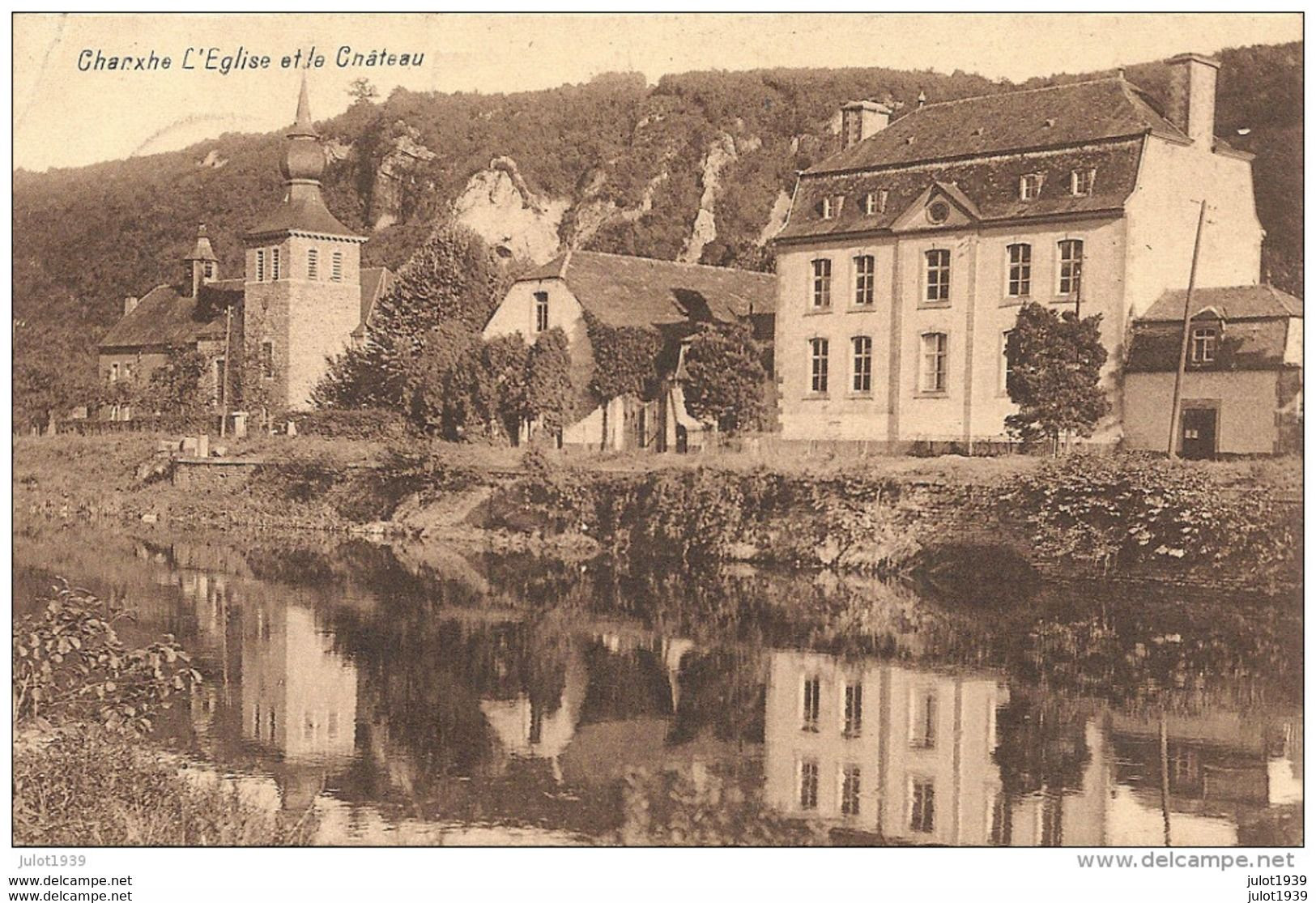 CHANXHE ..-- L'Eglise Et Le Château . 1932 Vers LIEGE ( Abbé ??) . Voir Verso . - Sprimont