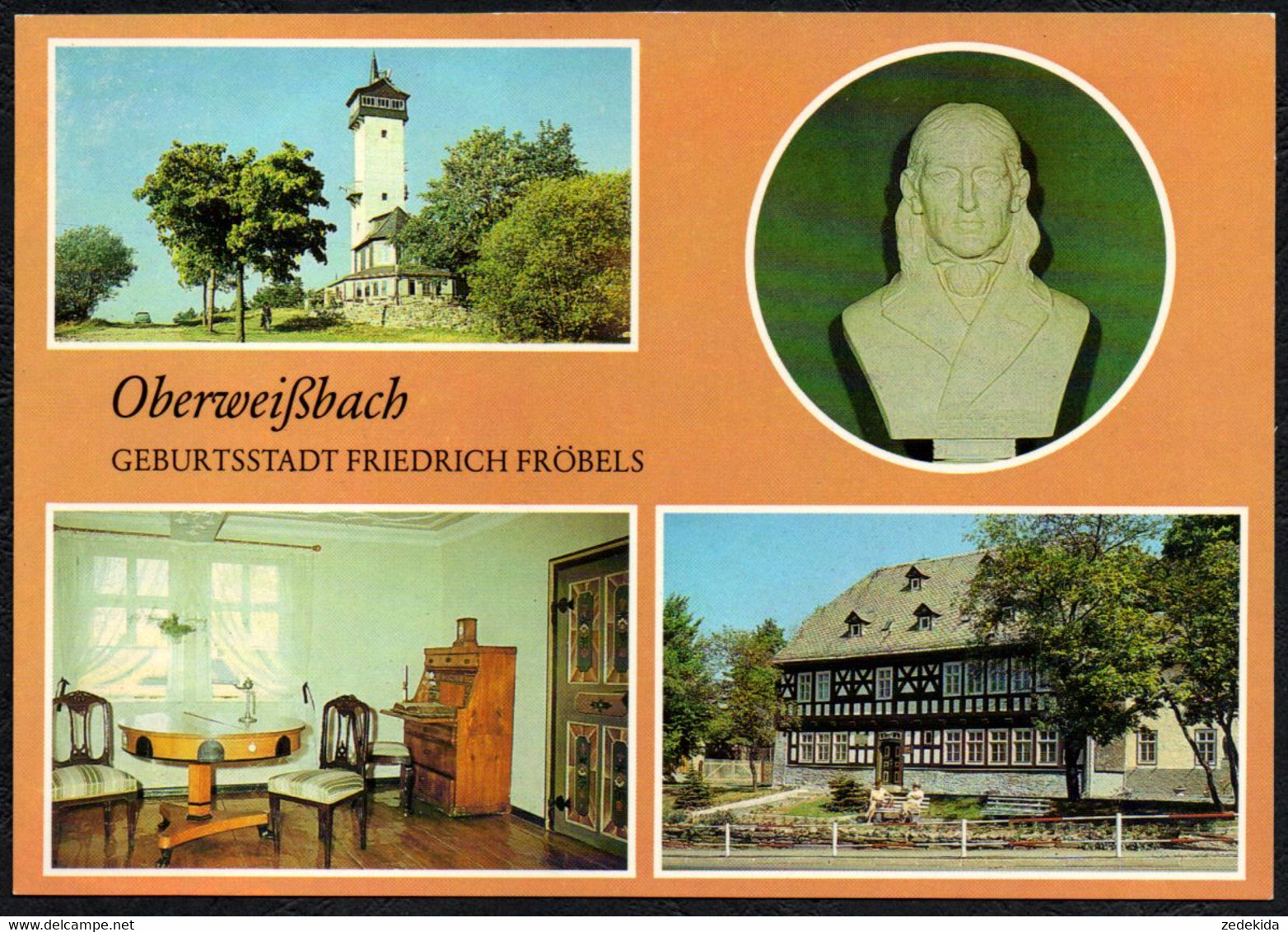 F3285 - TOP Oberweißbach Fröbels Museum - Bild Und Heimat Reichenbach - Oberweissbach