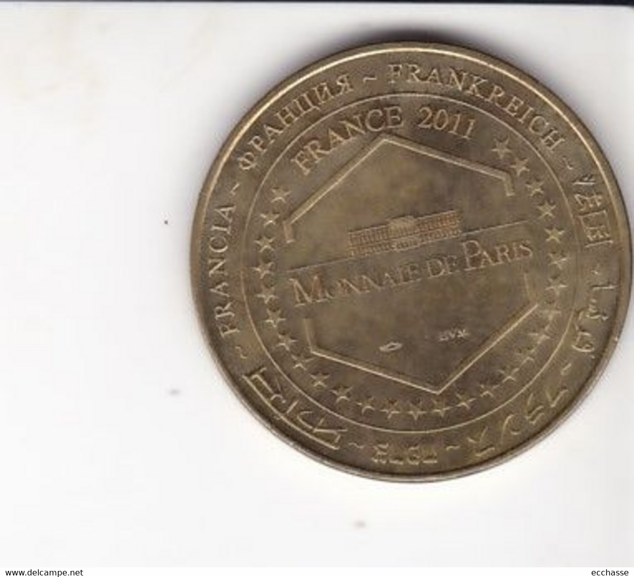 Monnaie De Paris MDP Médaille 2011 Cité Médiévale De Provins - 2011