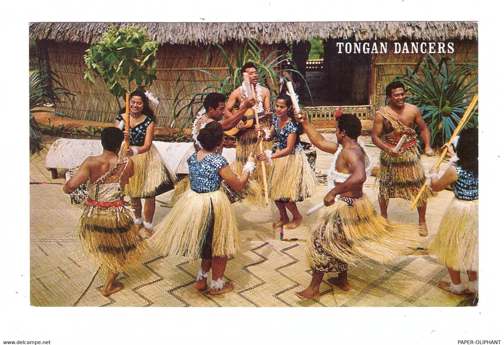 VÖLKERKUNDE / Ethnic - TONGAN DANCERS, Polynesien Culture Center Hawaii - Ozeanien