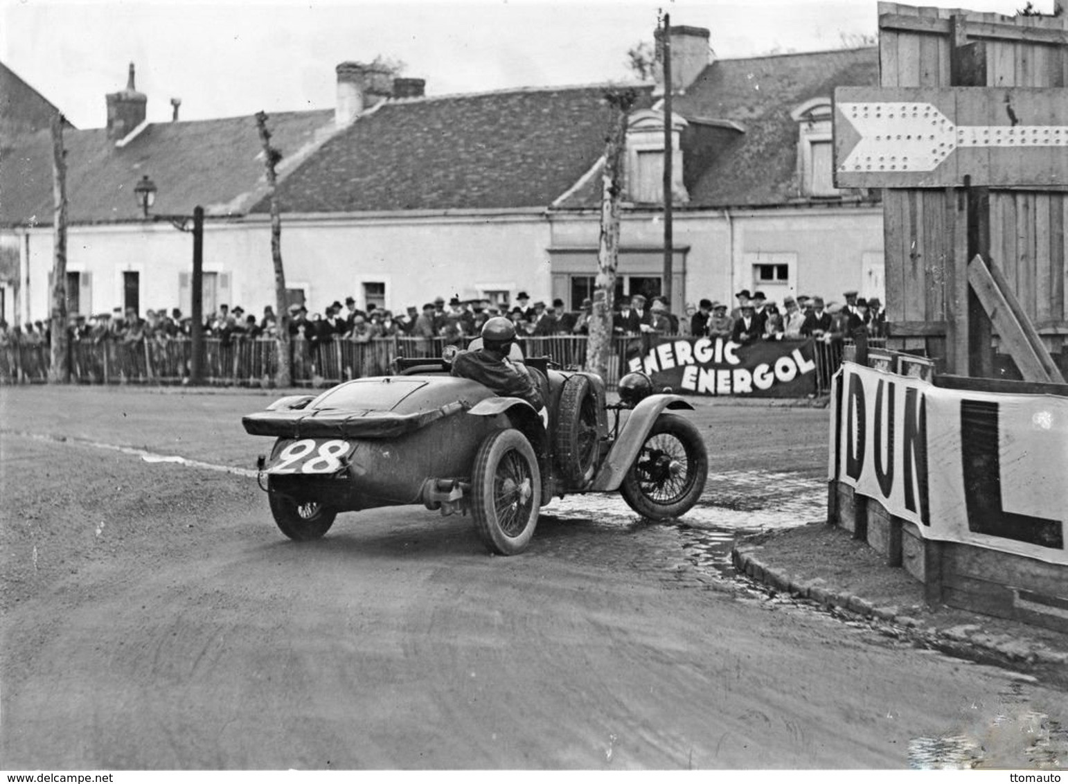 24 Heures Du Mans 1928  -  Alvis FA 12/50  -  Pilote: Sammy Davis  -  15x10cms PHOTO - Le Mans