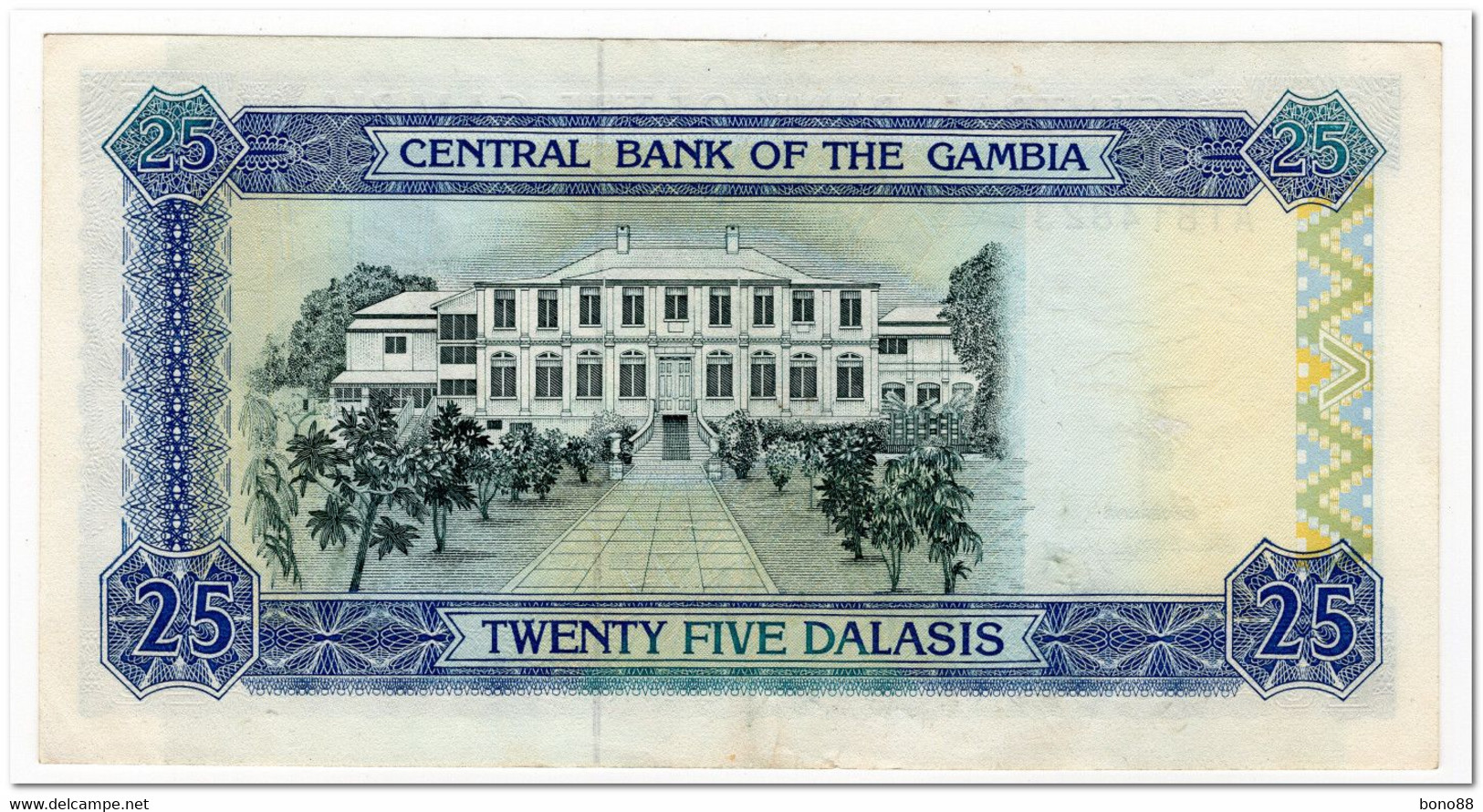 GAMBIA,25 DALASIS,1991-95,P.14,VF - Gambia