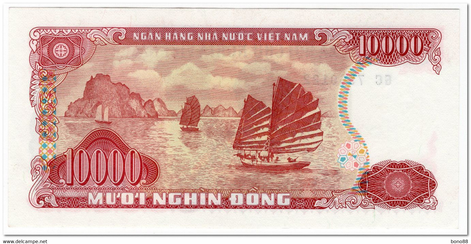 VIET NAM,10 000 DONG,1993,P.115,XF+ - Viêt-Nam