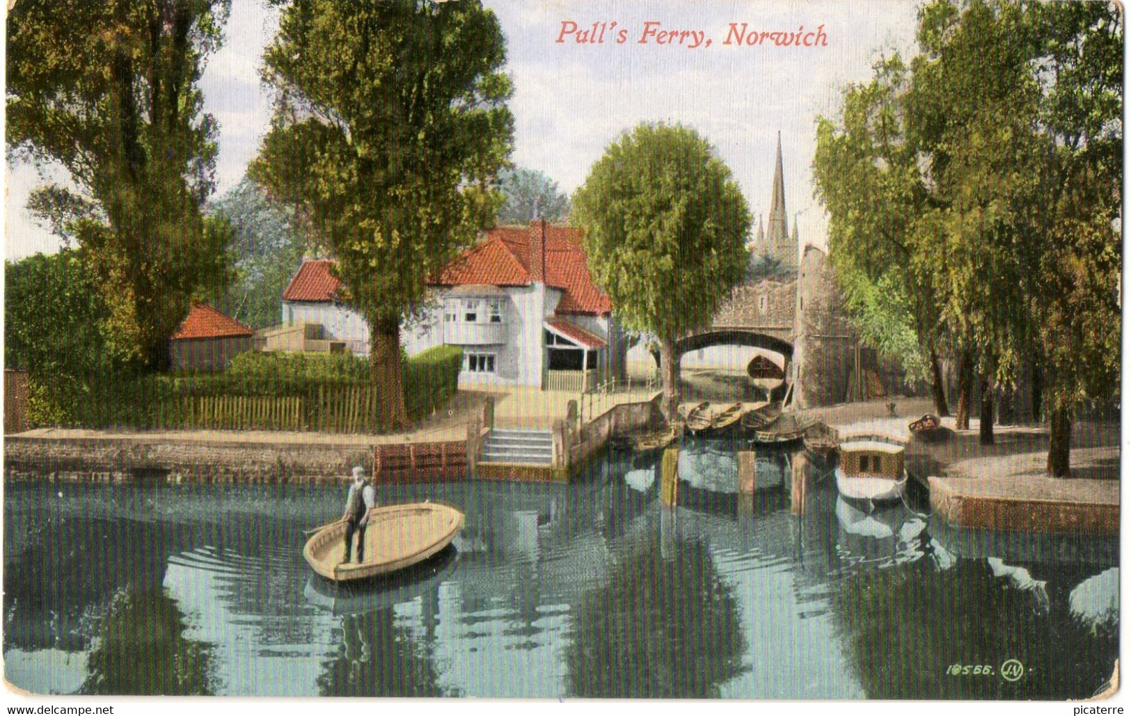 Pulls Ferry, Norwich-flint Building On River Wensum (once A 15th Century Watergate) - Norwich