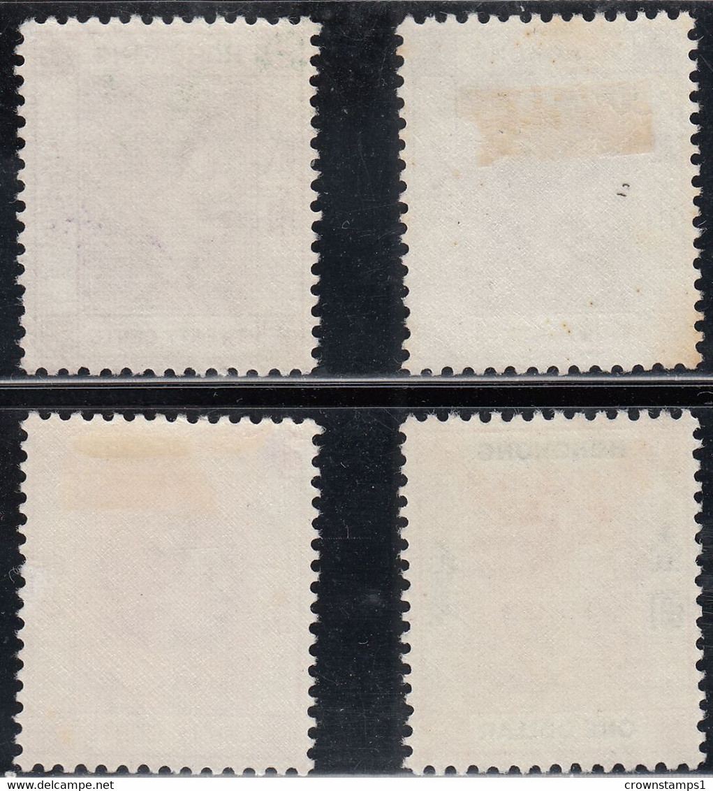 1954-62 HONG KONG QEII DEFINITIVES (SG181, SG183, SG185 & 187) MH VF - Ungebraucht