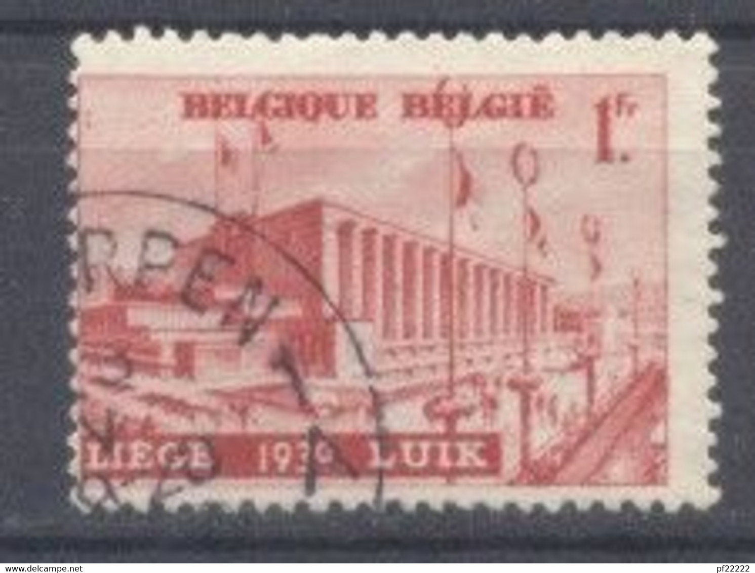 Belgica, 1938, Yvert Tellier 485,usado - 1929-1941 Big Montenez