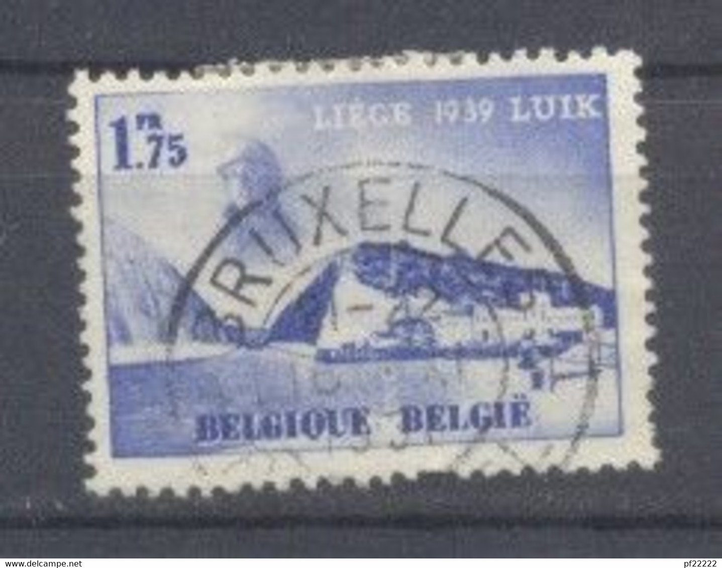 Belgica, 1938, Yvert Tellier 487,charnela,usado - 1929-1941 Big Montenez