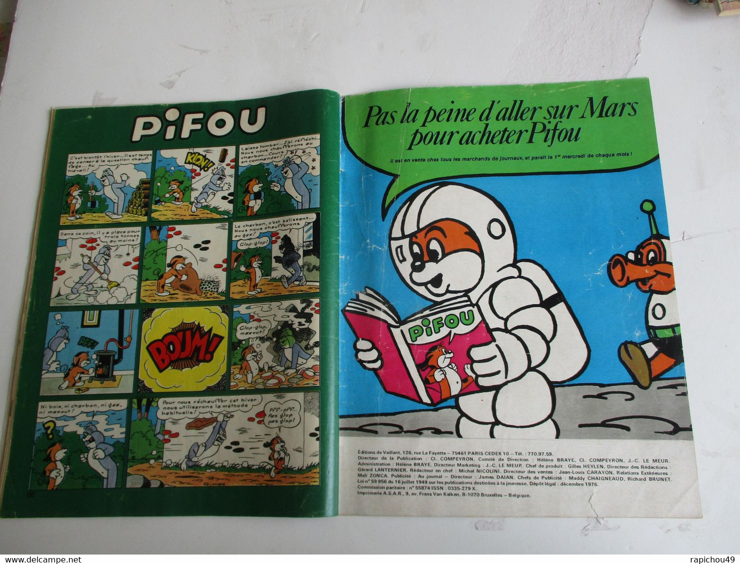 PIFOU - N° 18 - 1976 - Pif - Autres