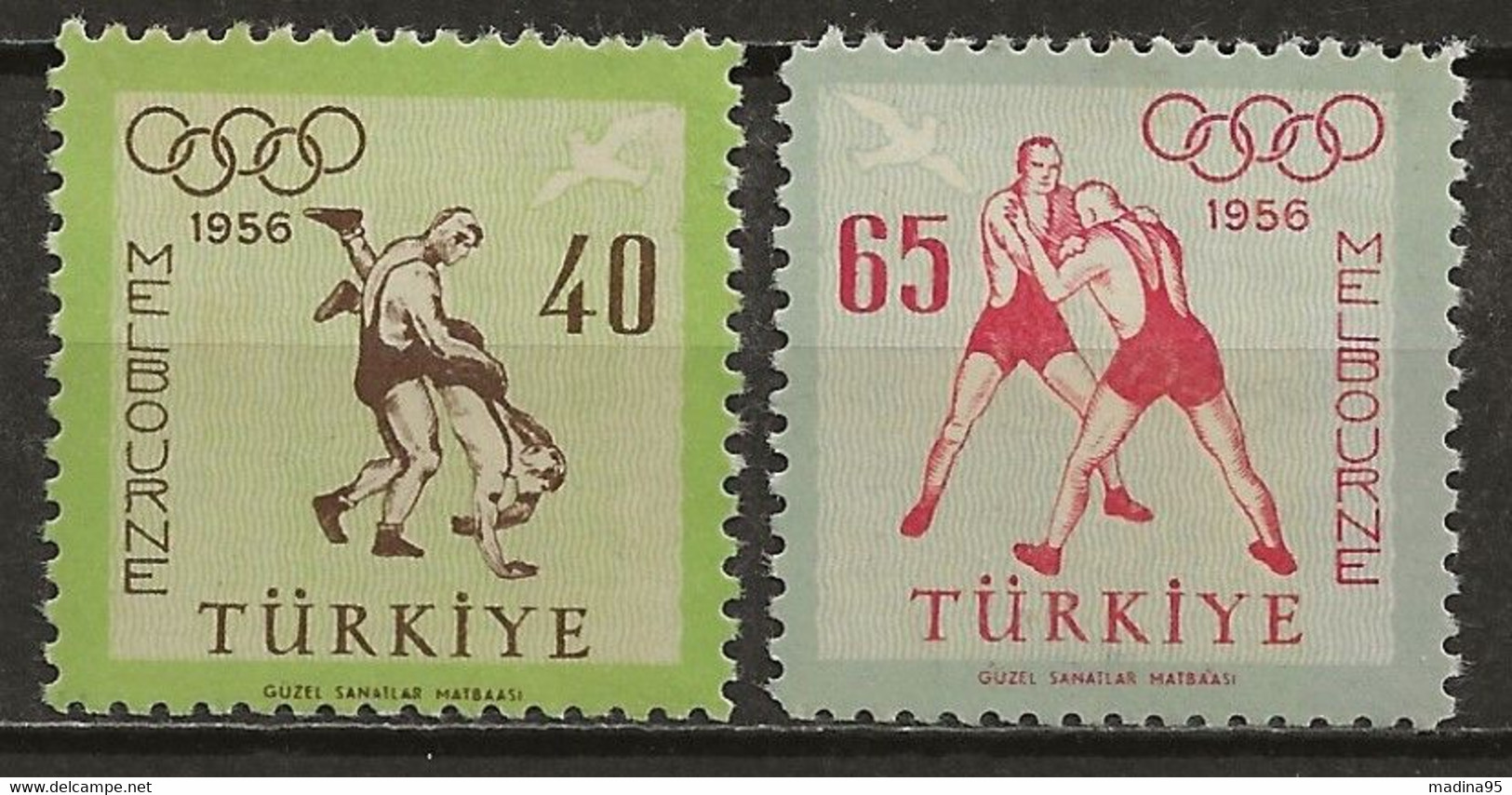 TURQUIE: **, PA, N° YT 35 Et 36, TB - Airmail