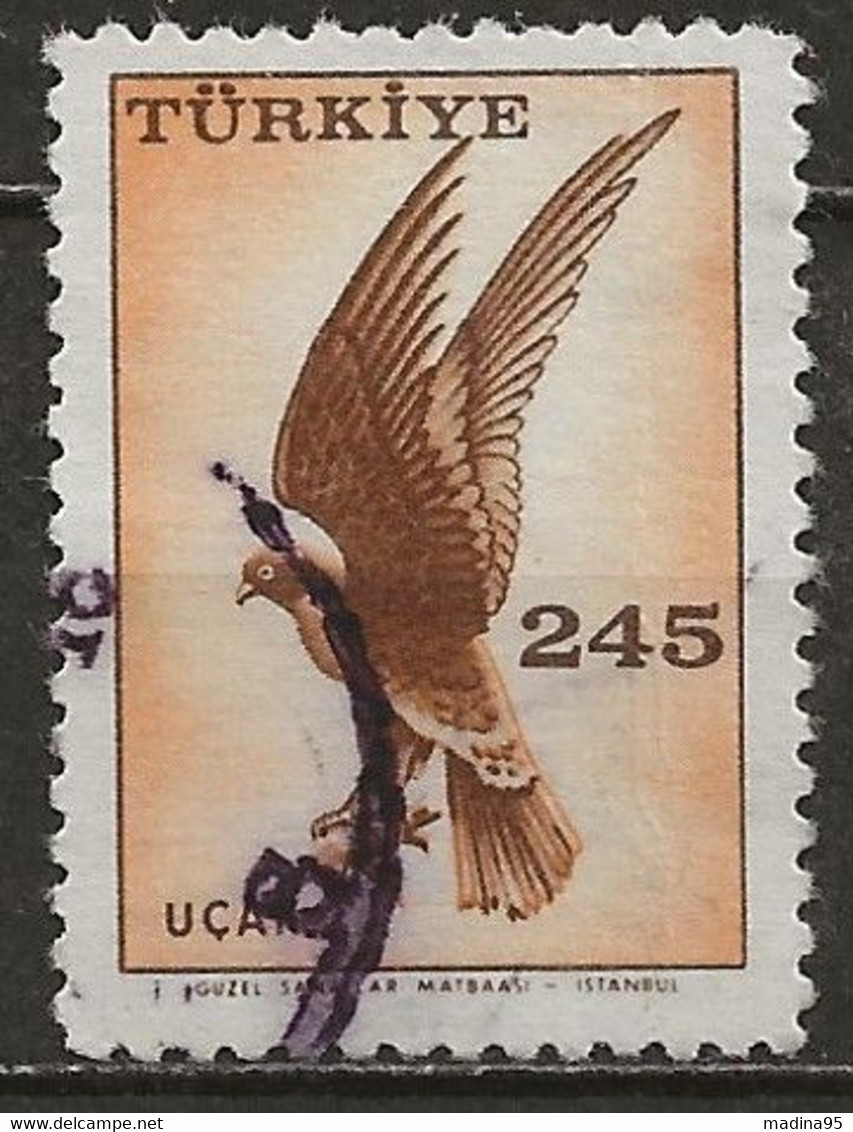 TURQUIE: Obl., PA, N° YT 46, TB - Airmail