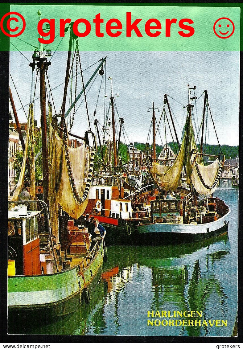 HARLINGEN Noorderhaven Met Vissersschepen ± 1977 - Harlingen