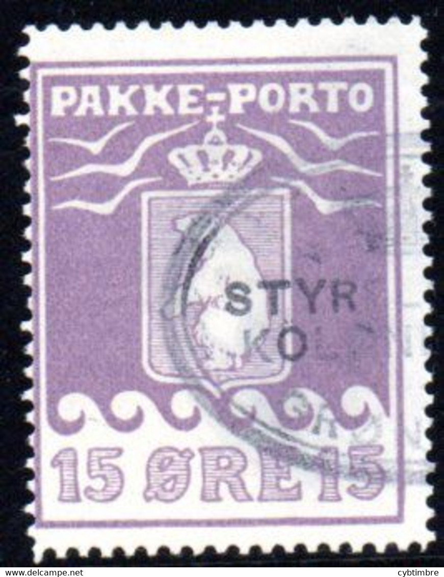 Groenland; Yvert N° CP 5 - Parcel Post