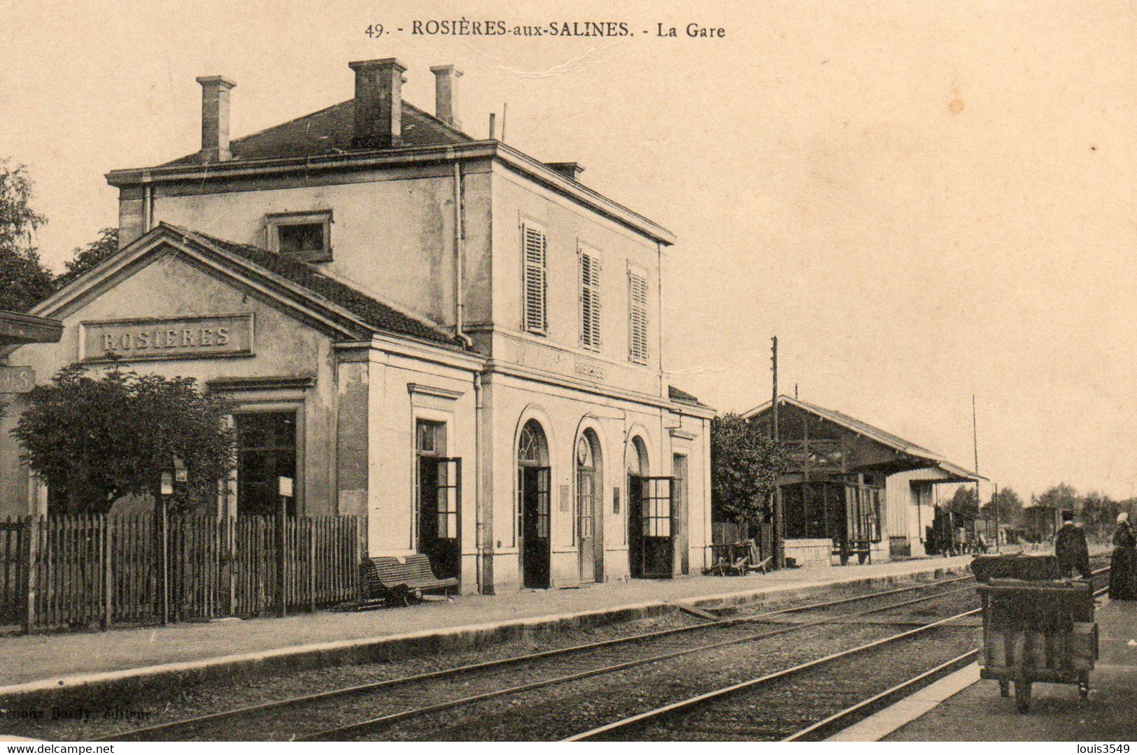 Rosières-aux-salines - La Gare - Other & Unclassified