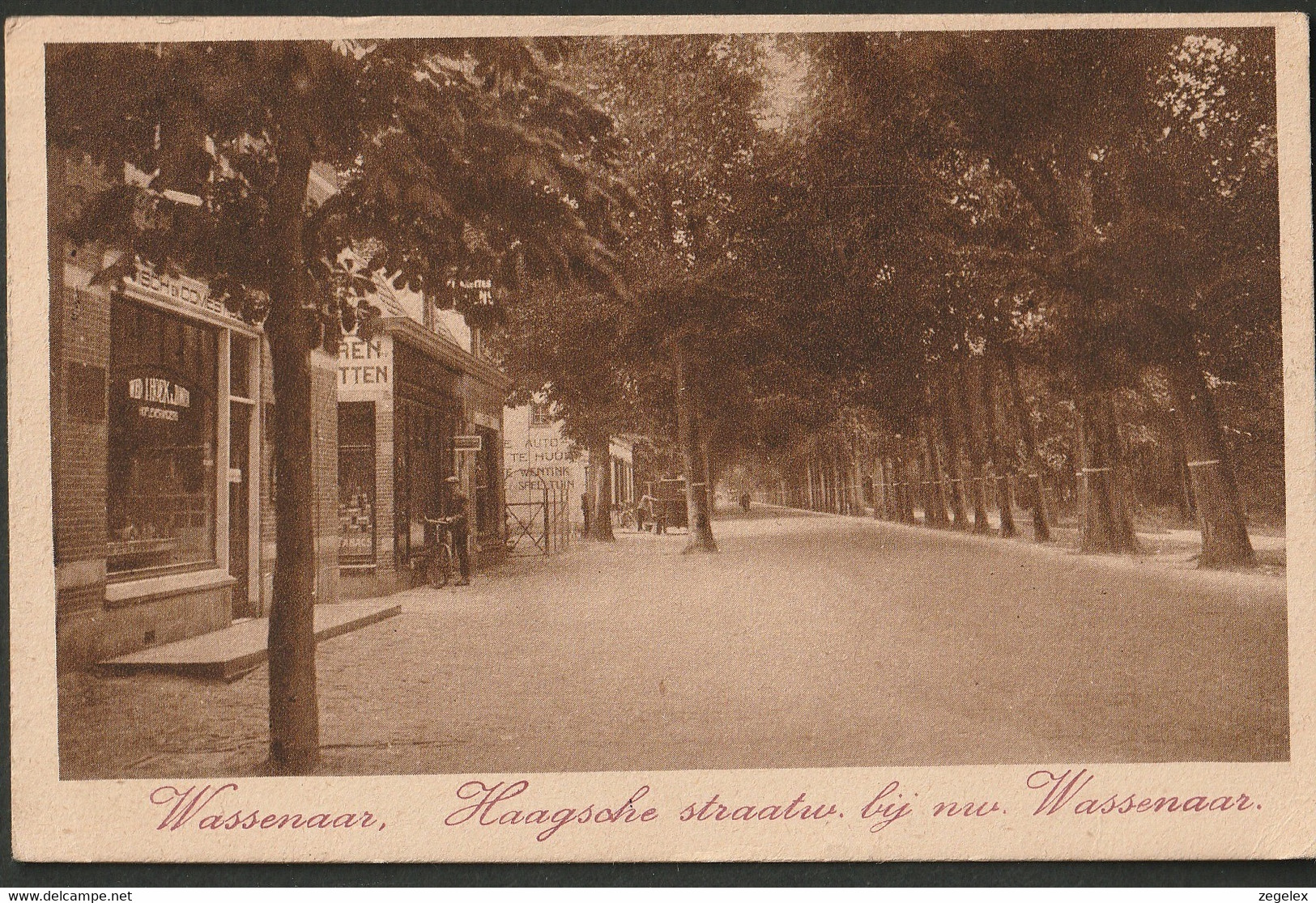 Wassenaar 1943 - Haagsche Straatweg Bij Nieuw Wassenaar - Altri & Non Classificati