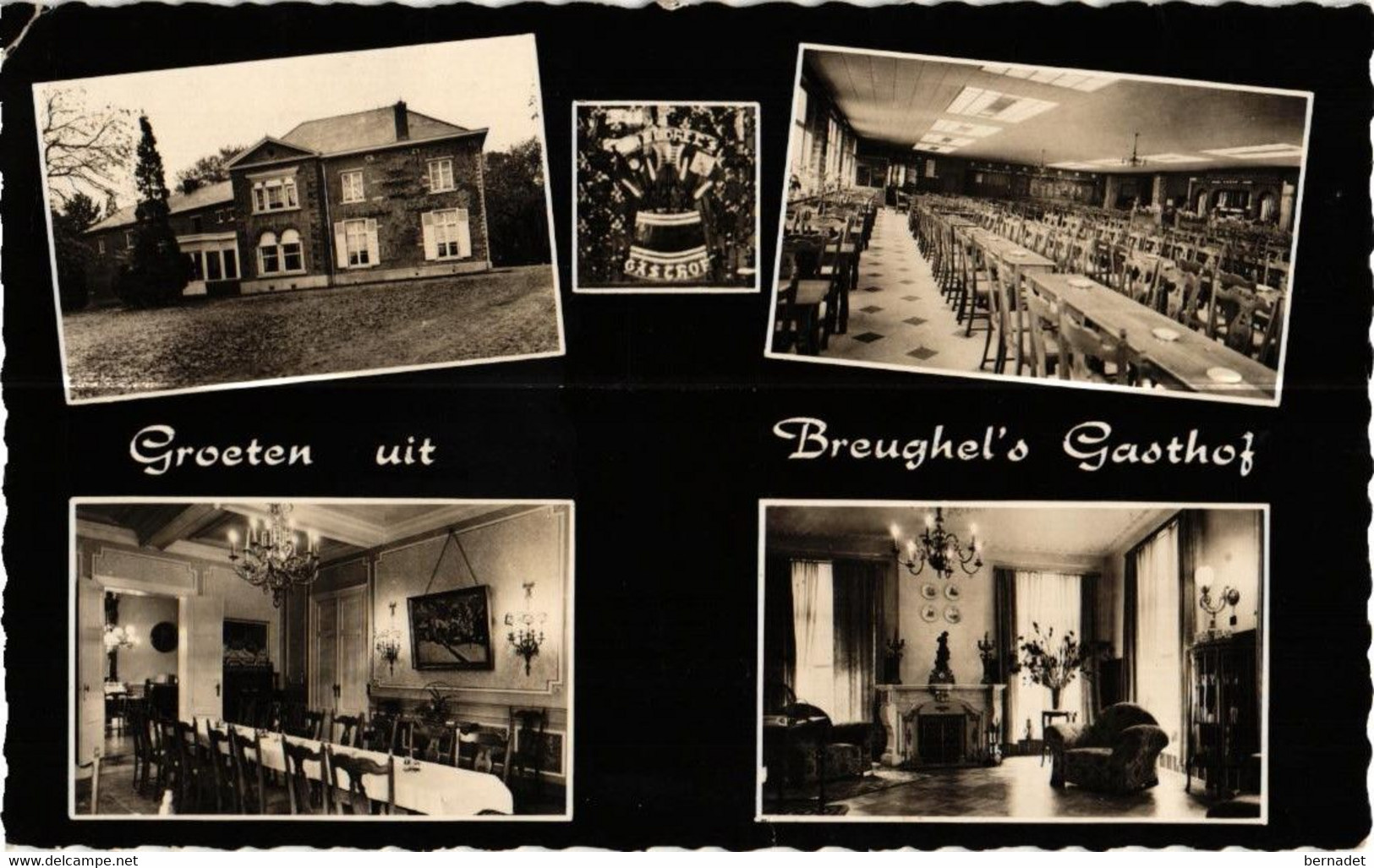 HAACHT . HOTEL RESTAURANT DANCING BREUGHEL'S GASTHOF  ( Trait Blanc Pas Sur L'original ) - Haacht