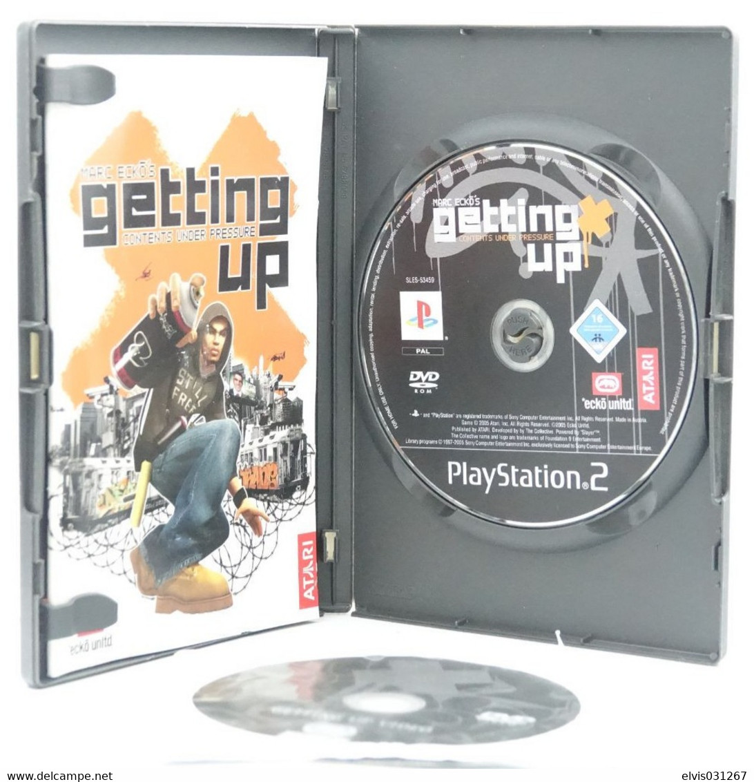 SONY PLAYSTATION TWO 2 PS2 : MARC ECKOS GETTING UP CONTENTS UNDER PRESSURE + DVD - Playstation 2