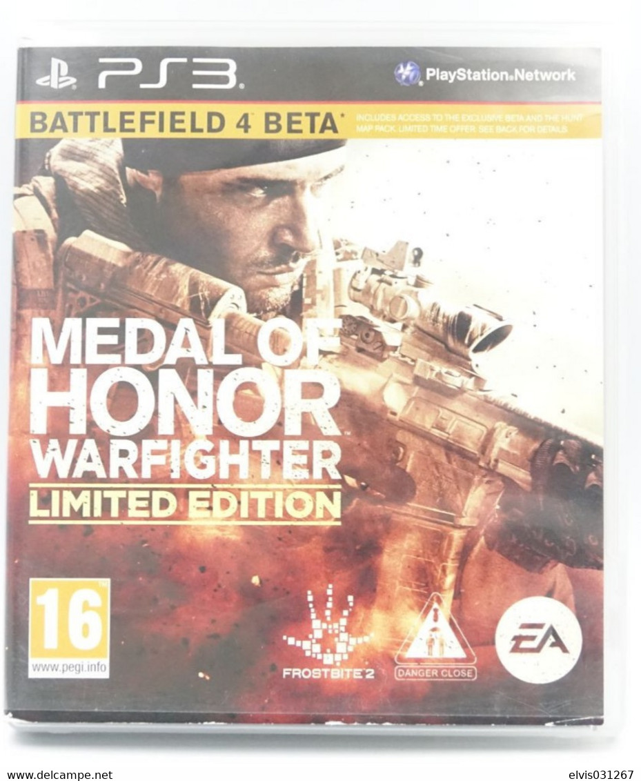 SONY PLAYSTATION THREE PS3 : MEDAL OF HONOR WARFIGHTER - ELECTRONIC ARTS - PS3