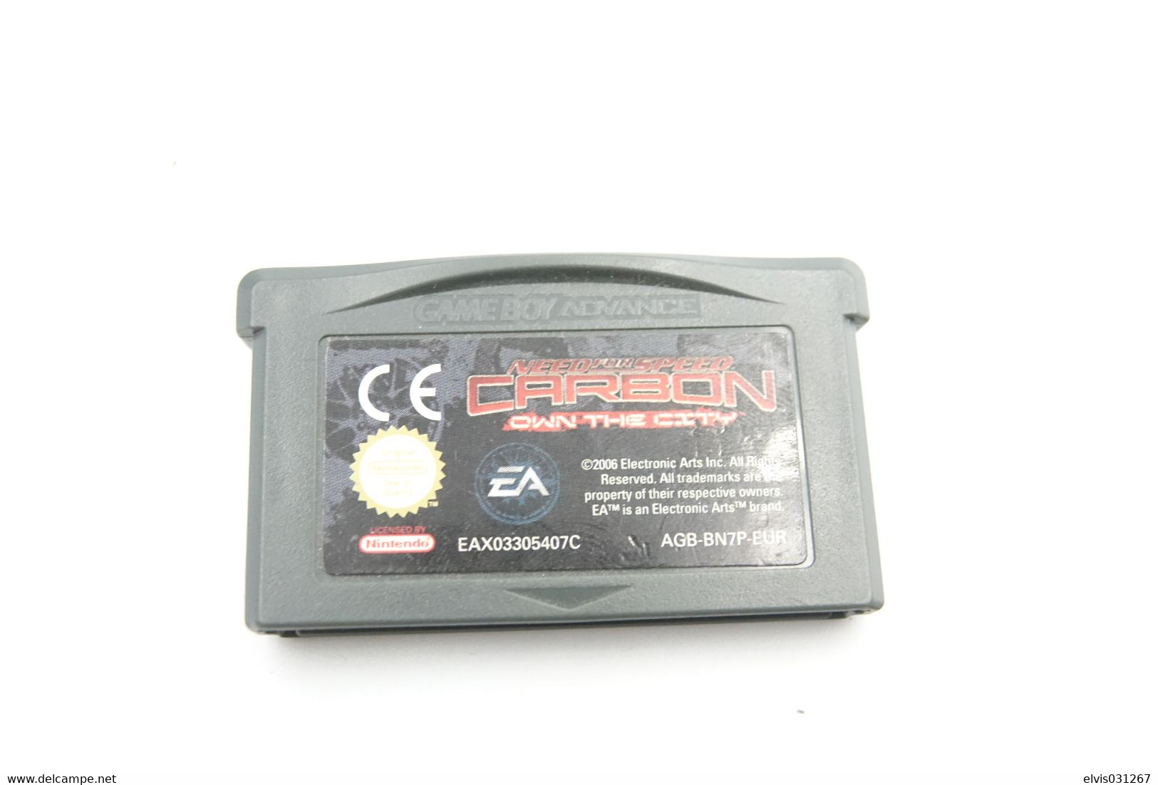 NINTENDO GAMEBOY ADVANCE: NEED FOR SPEED CARBON - EA - 2005 - Game Boy Advance