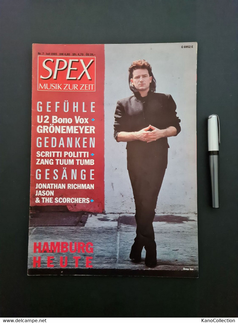 SPEX Magazin – Musik Zur Zeit / Nr. 7 Juli 1985 - Muziek