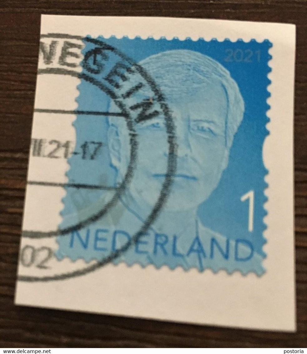 Nederland - NVPH- Xxxx - 2021- Gebruikt Onafgeweekt - Koning Willem Alexander - Tarief 1 - Used Stamps