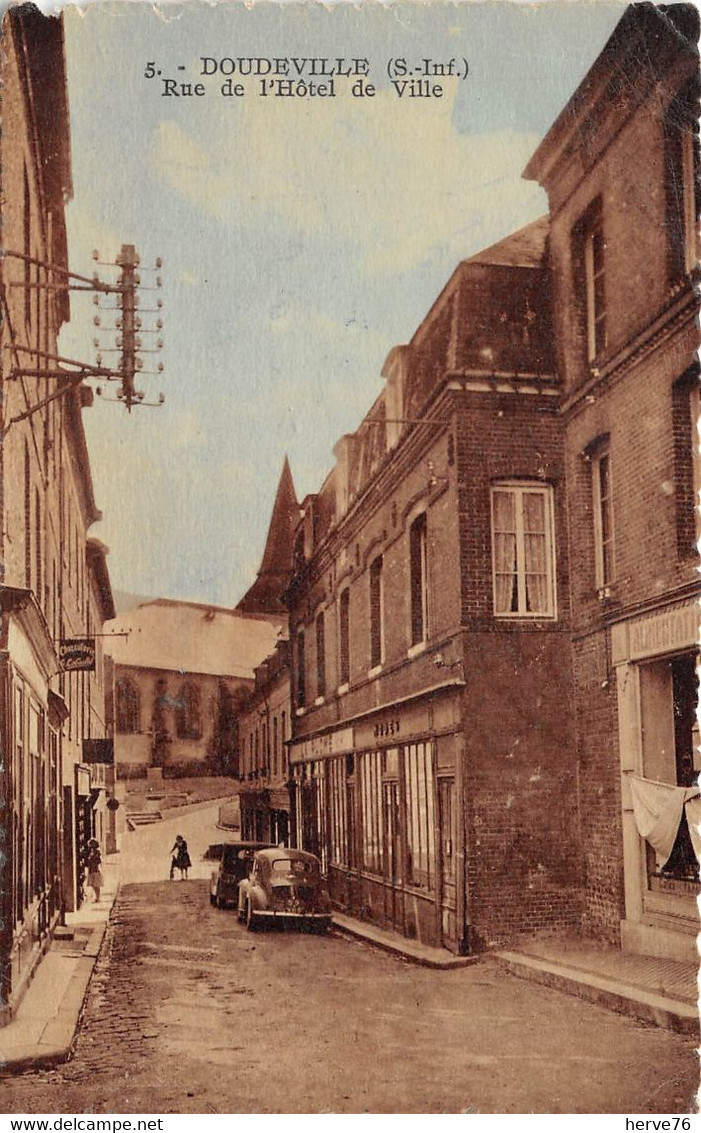 DOUDEVILLE - Rue De L'Hôtel De Ville - Offranville