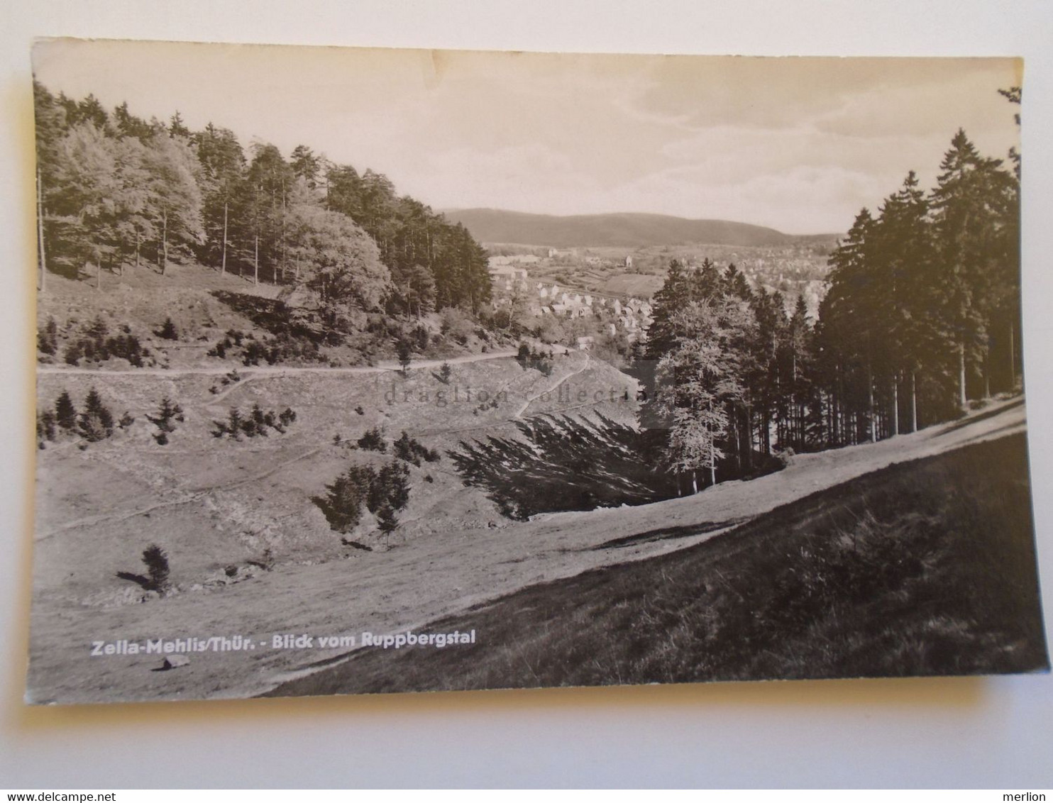 D182878  Zella-Mehlis - Blick Vom  Ruppbergstal - Zella-Mehlis