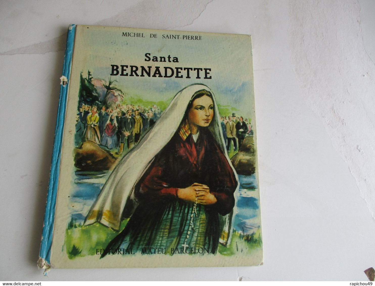 SANTA BERNADETTE - Michel De Saint Pierre - Libros Infantiles Y Juveniles