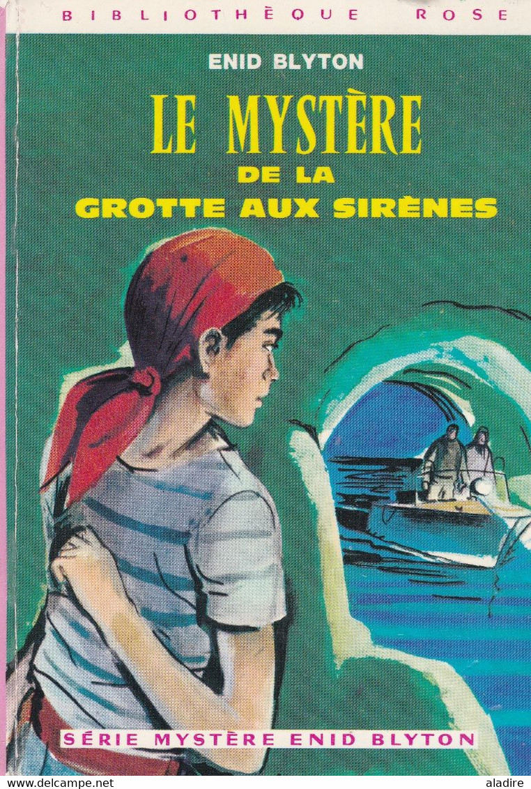 ENYD BLYTON  - Le Mystère De La Grotte Aux Sirènes -  ROMAN - BIBLIOTHEQUE ROSE - Série Mystère - Biblioteca Verde
