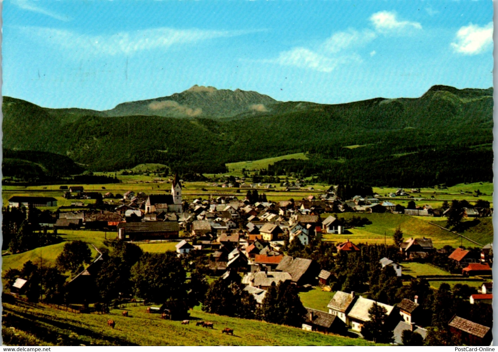 13747 - Steiermark - Bad Mitterndorf Mit Kamm , Panorama - Gelaufen 1979 - Bad Mitterndorf