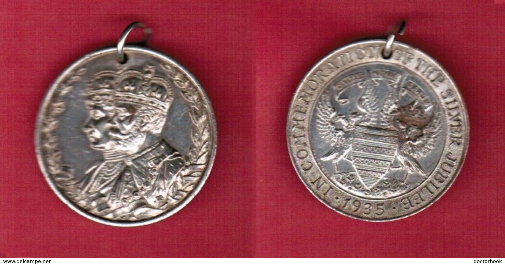 CANADA   1935 KING GEORGE V SILVER JUBILEE MEDAL (T-50) - Royal / Of Nobility