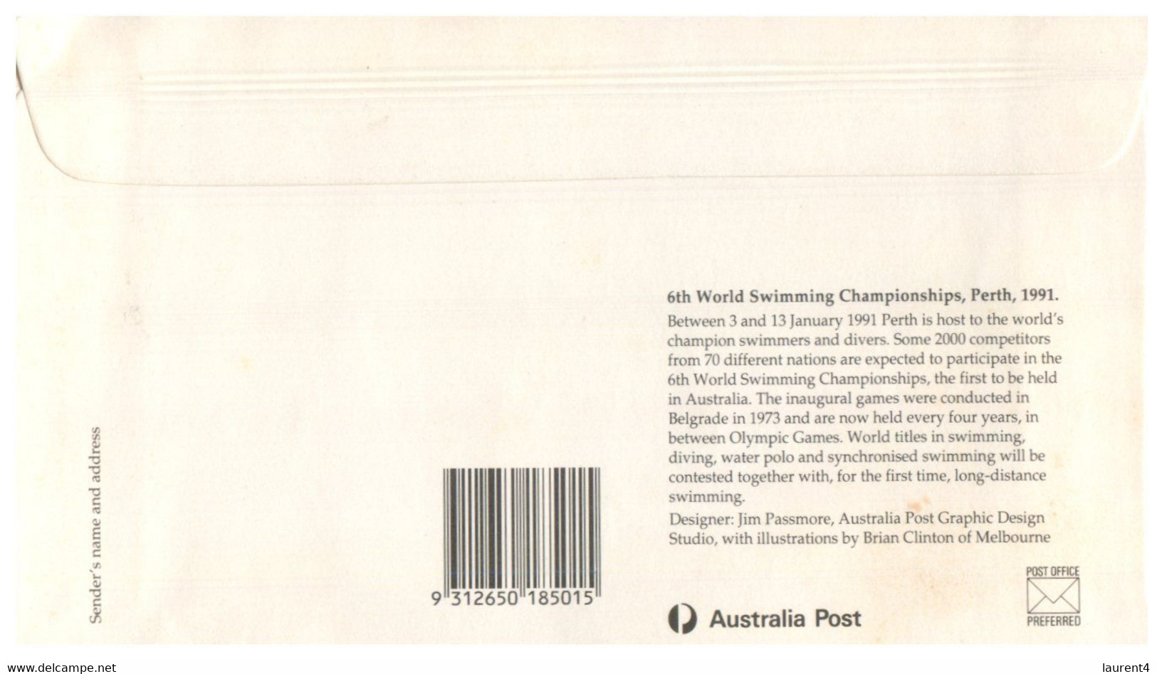 (YY 3) Australia -  (2 Covers) Written - Andere & Zonder Classificatie