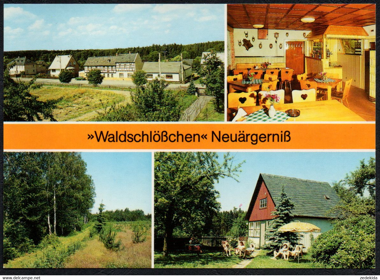 F3305 - TOP Göttendorf Neuärgerniß Konsum Gaststätte Waldschlößchen Innenansicht - Bild Und Heimat Reichenbach - Zeulenroda