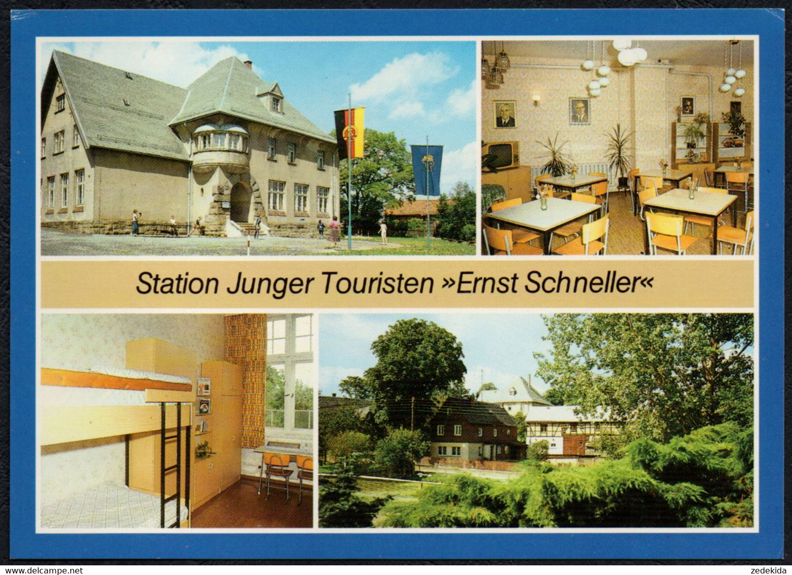 F3326 - TOP Bernsgrün Station Junger Touristen Ernst Schneller - Bild Und Heimat Reichenbach - Zeulenroda