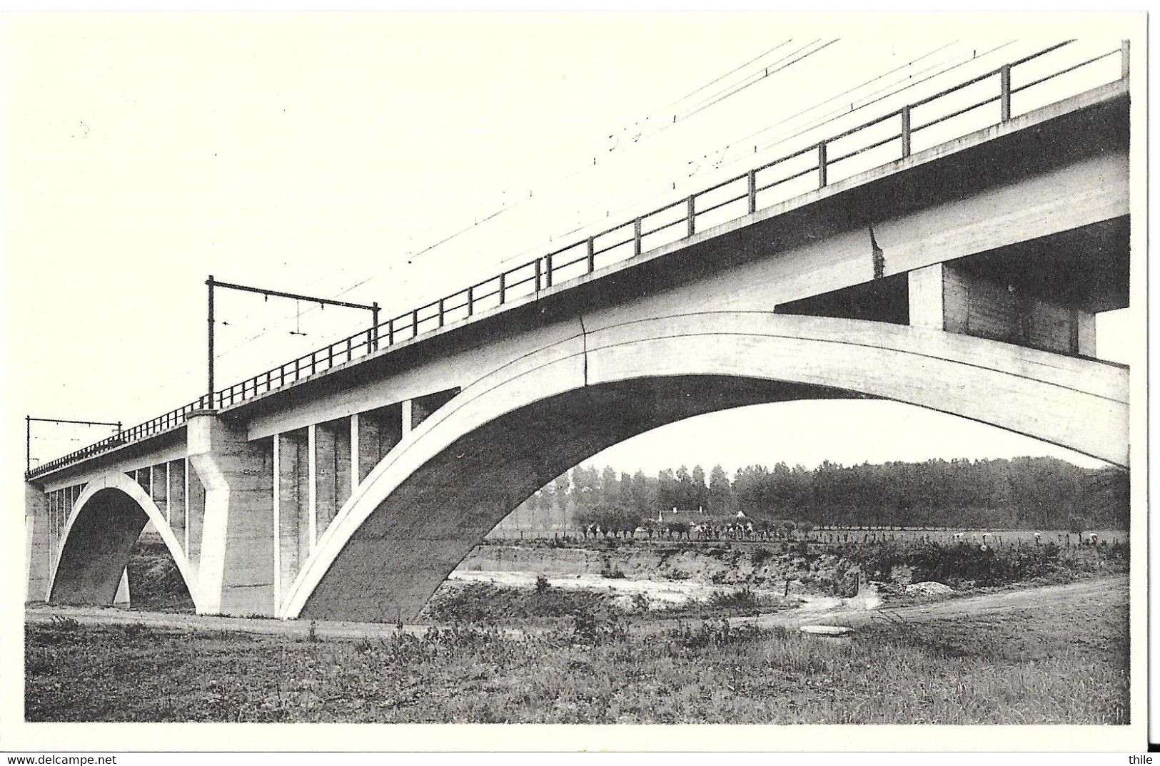MERELBEKE - Spoorwegbrug Over De Ringvaart - Merelbeke