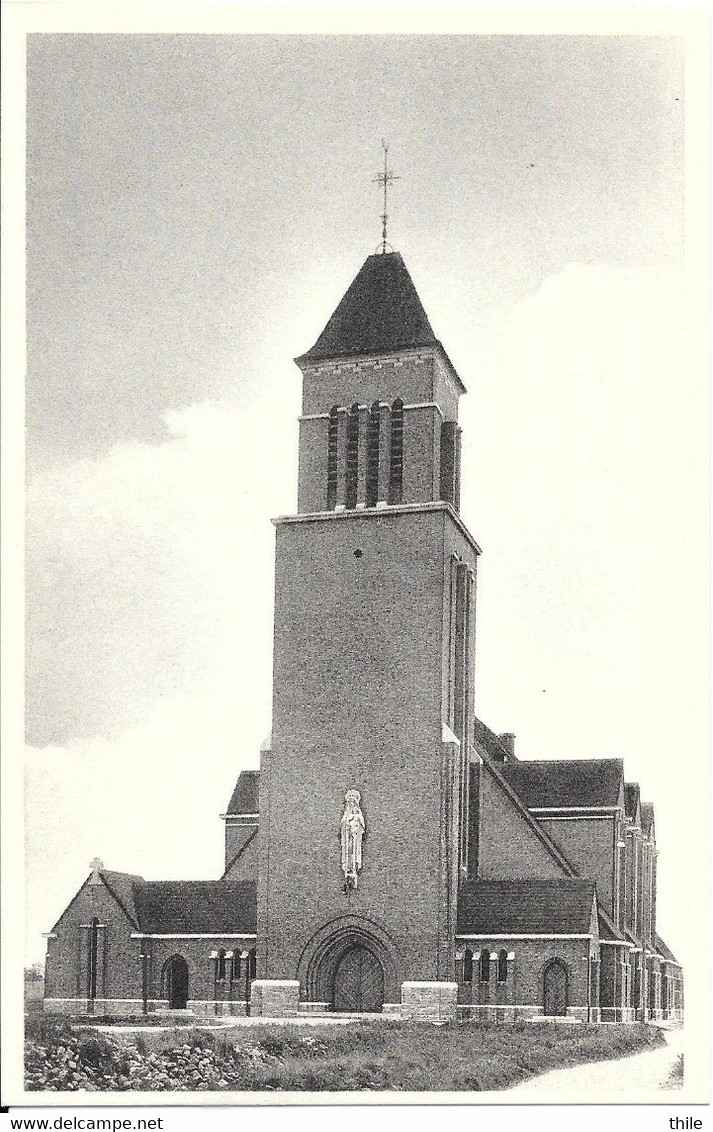 MERELBEKE-STATIE - Kerk-wijk Flora O.-L.-Vrouw Van De H. Rozenkrans - Merelbeke