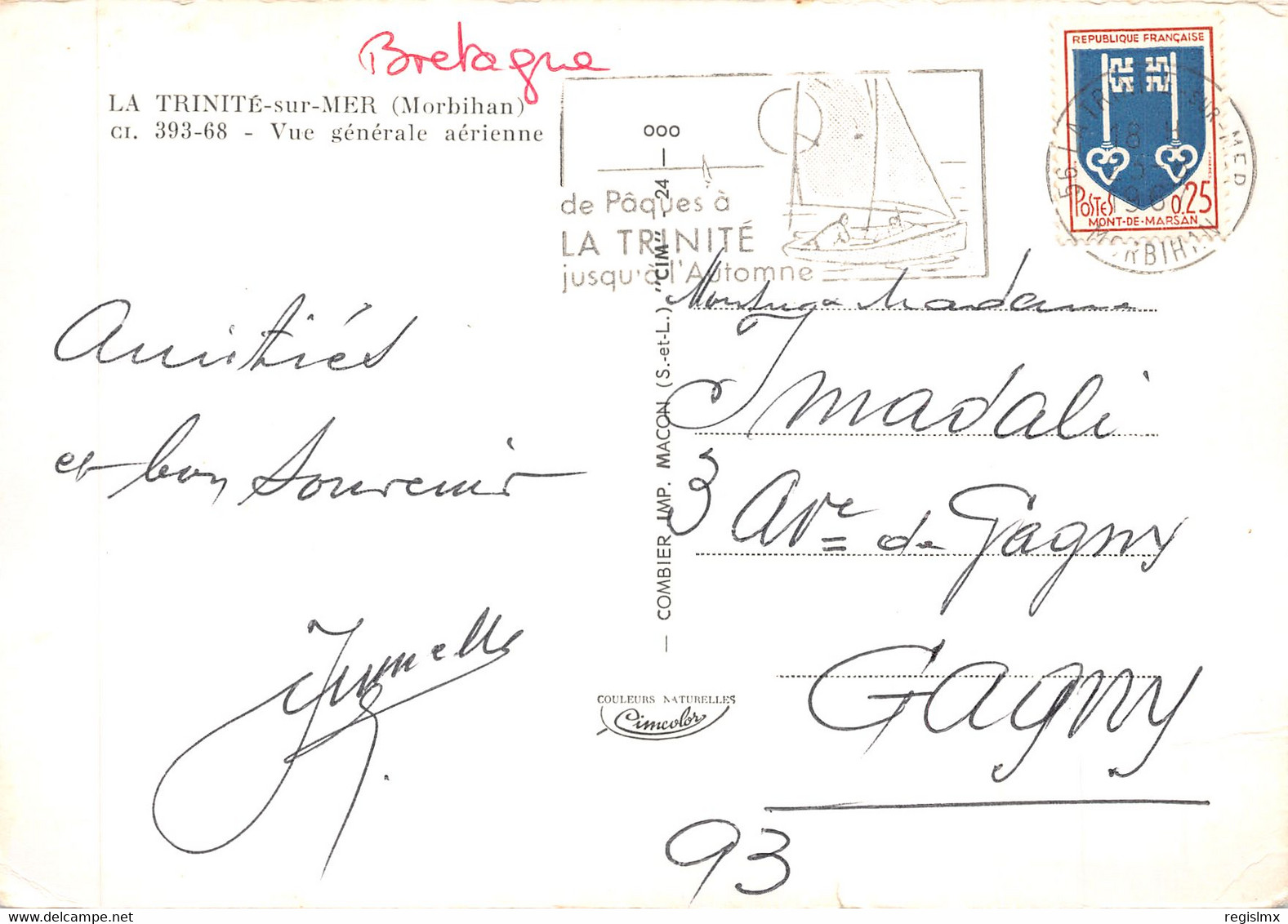 56-LA TRINITE SUR MER-N°T558-C/0365 - La Trinite Sur Mer