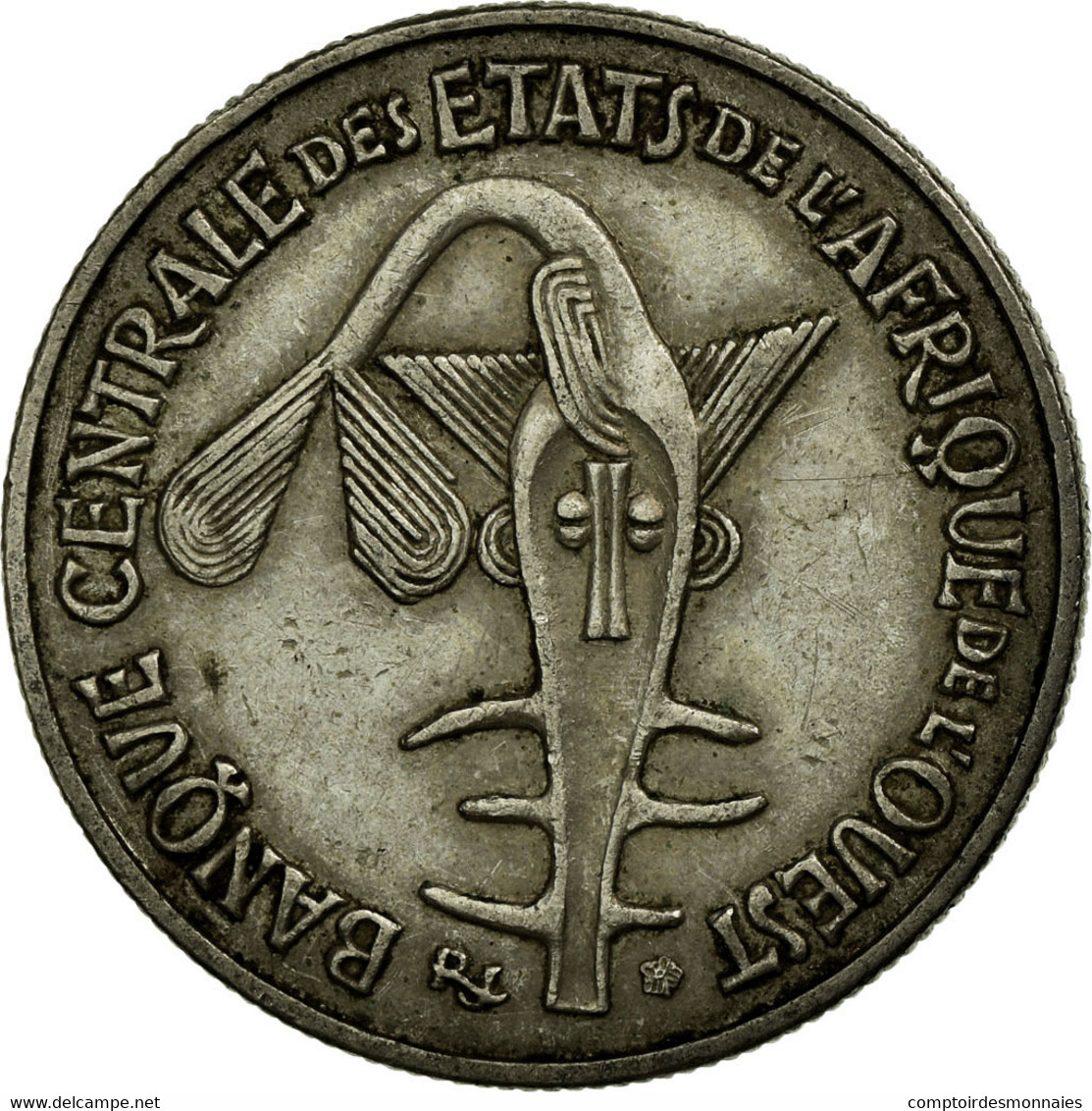 Monnaie, West African States, 50 Francs, 1972, TTB, Copper-nickel, KM:6 - Costa D'Avorio