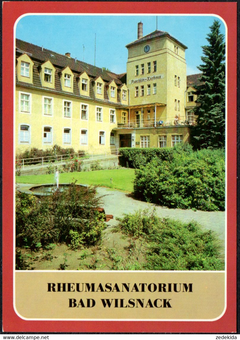 F3365 - TOP Bad Wilsnack Sanatorium - Bild Und Heimat Reichenbach - Bad Wilsnack