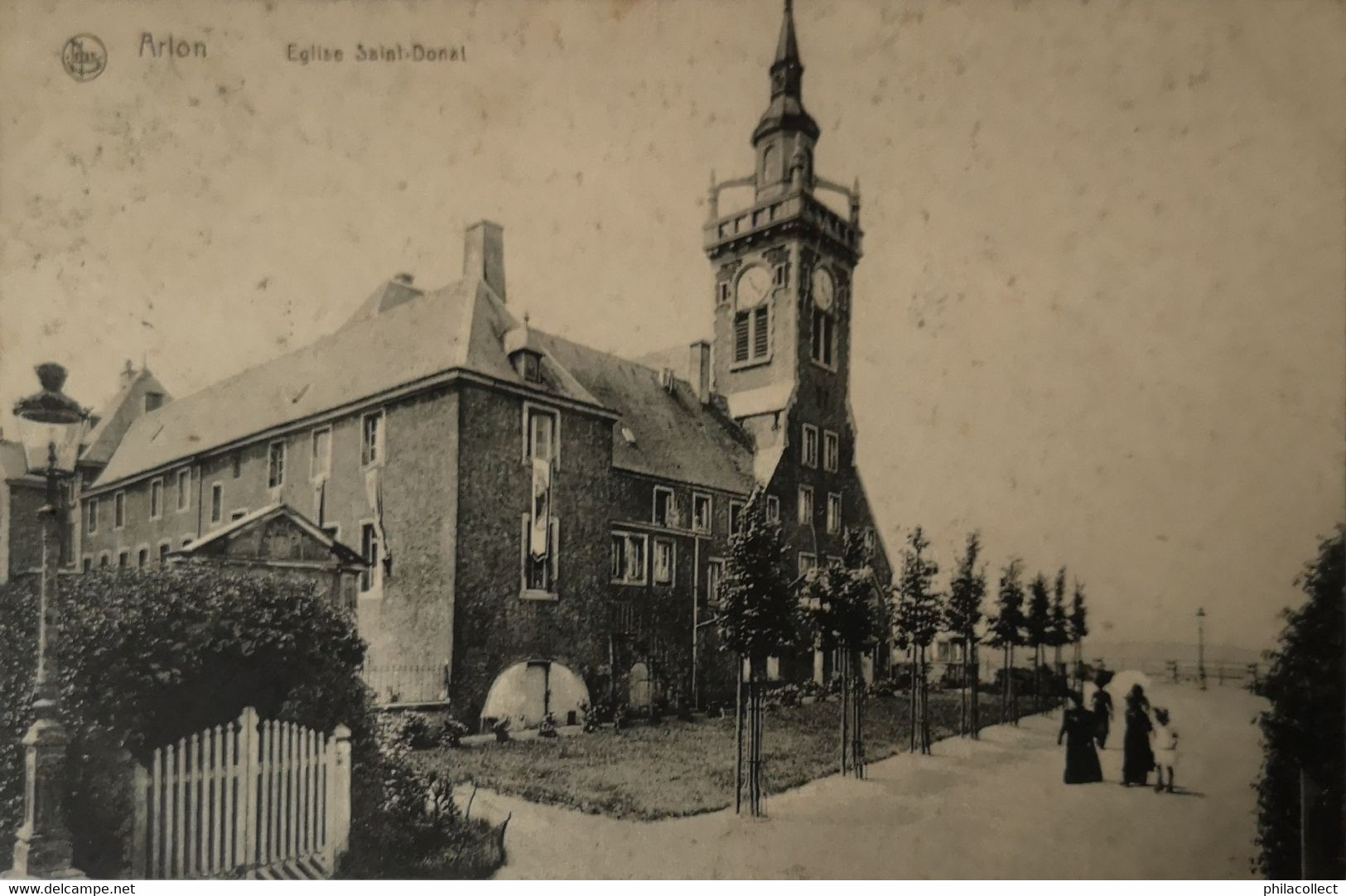 Arlon // Eglise Saint Dornat 1914 - Arlon