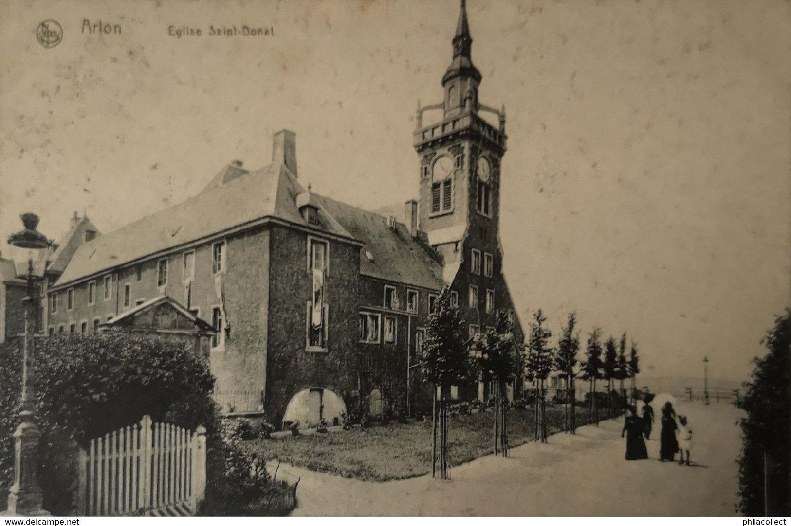 Arlon // Eglise Saint Dornat 1914 - Aarlen