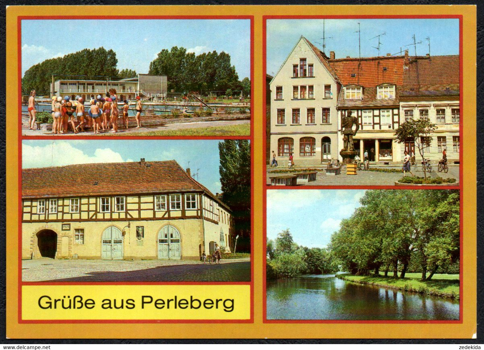 F3369 - TOP Perleberg Freibad - Bild Und Heimat Reichenbach - Perleberg