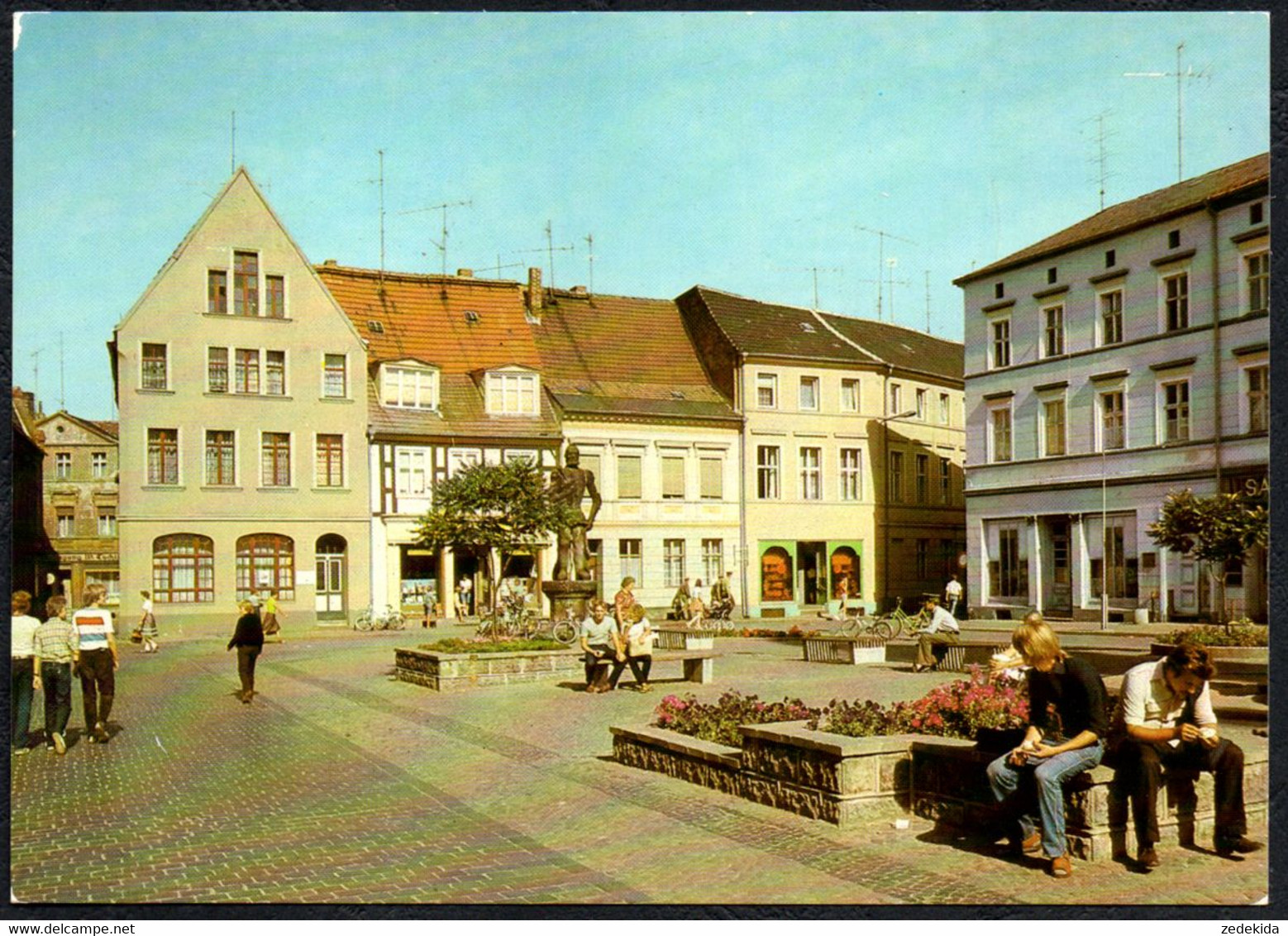 F3385 - Perleberg Markt - Bild Und Heimat Reichenbach - Perleberg