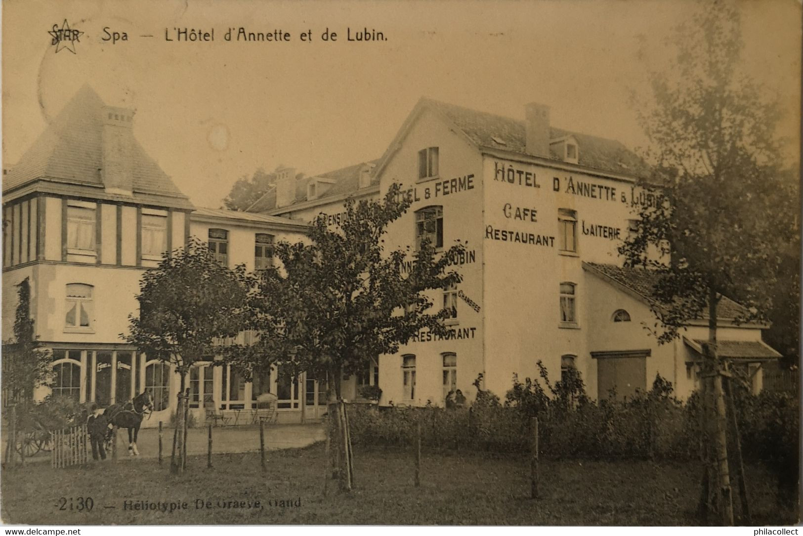 Spa // Hotel D'Annette Et De Lubin 1914 - Spa