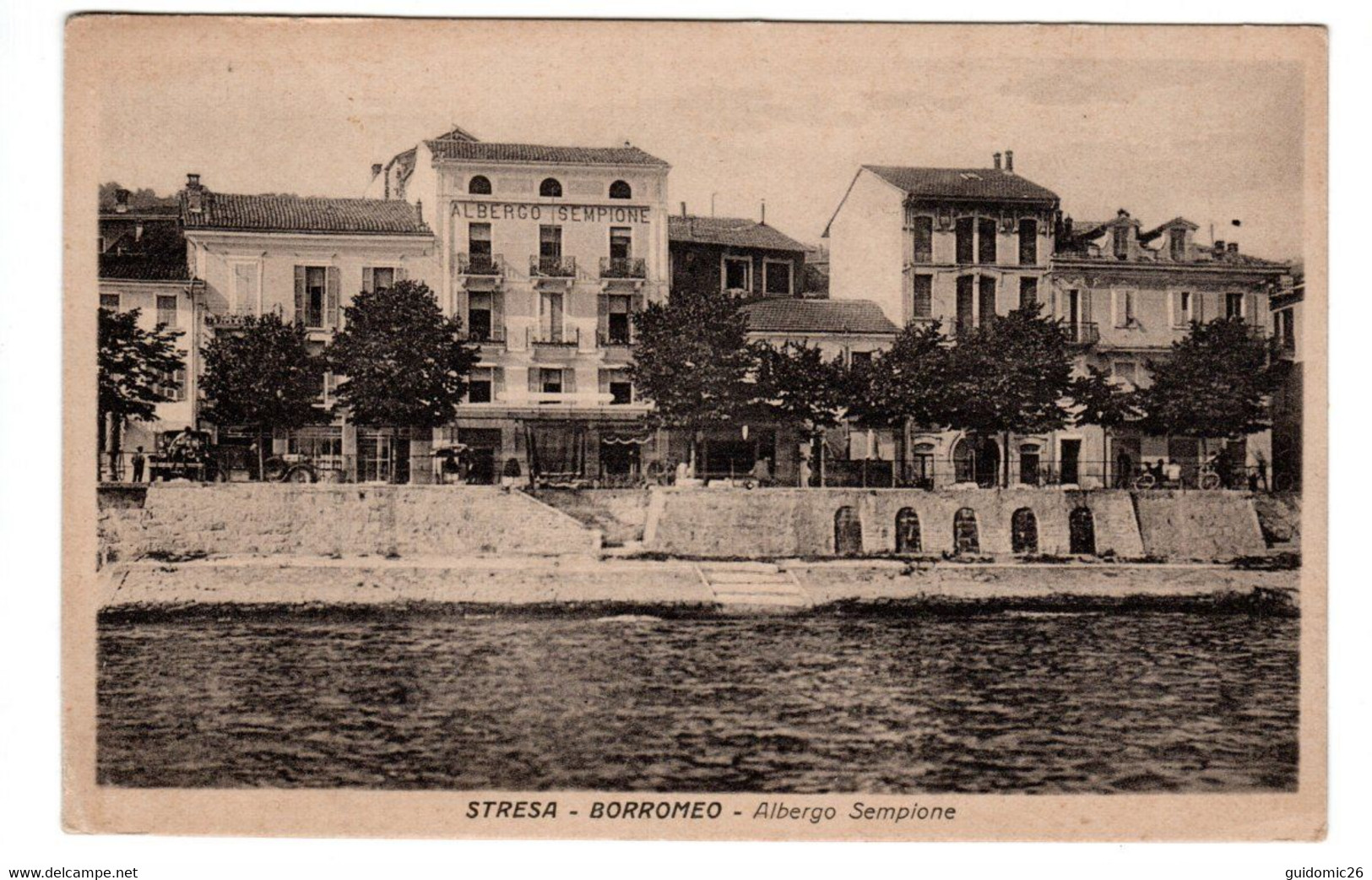 Stresa Borroméo , Albergo Sempione - Other & Unclassified