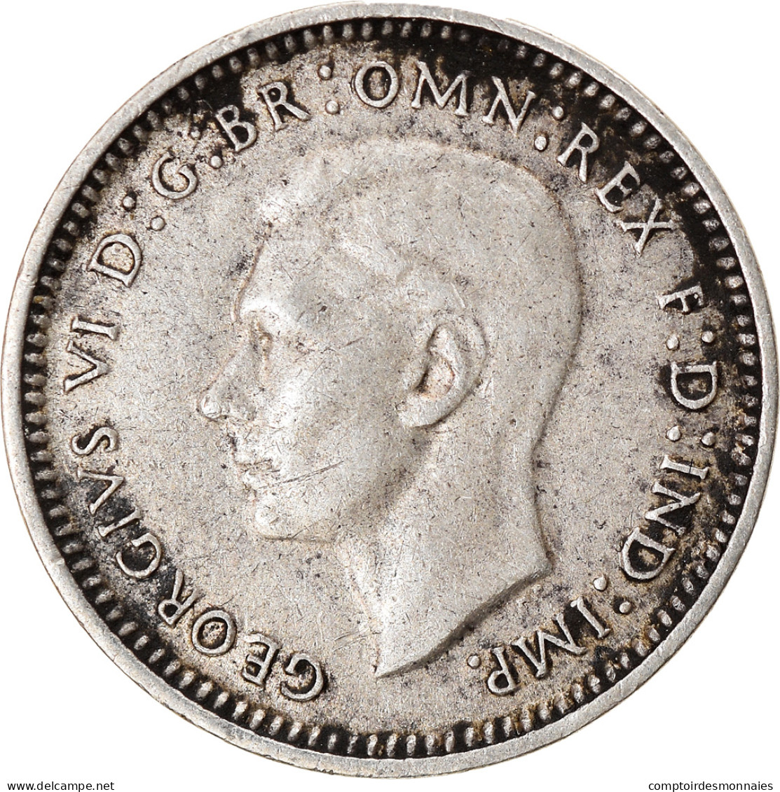 Monnaie, Australie, George VI, Threepence, 1942, Denver, TTB, Argent, KM:37 - Victoria