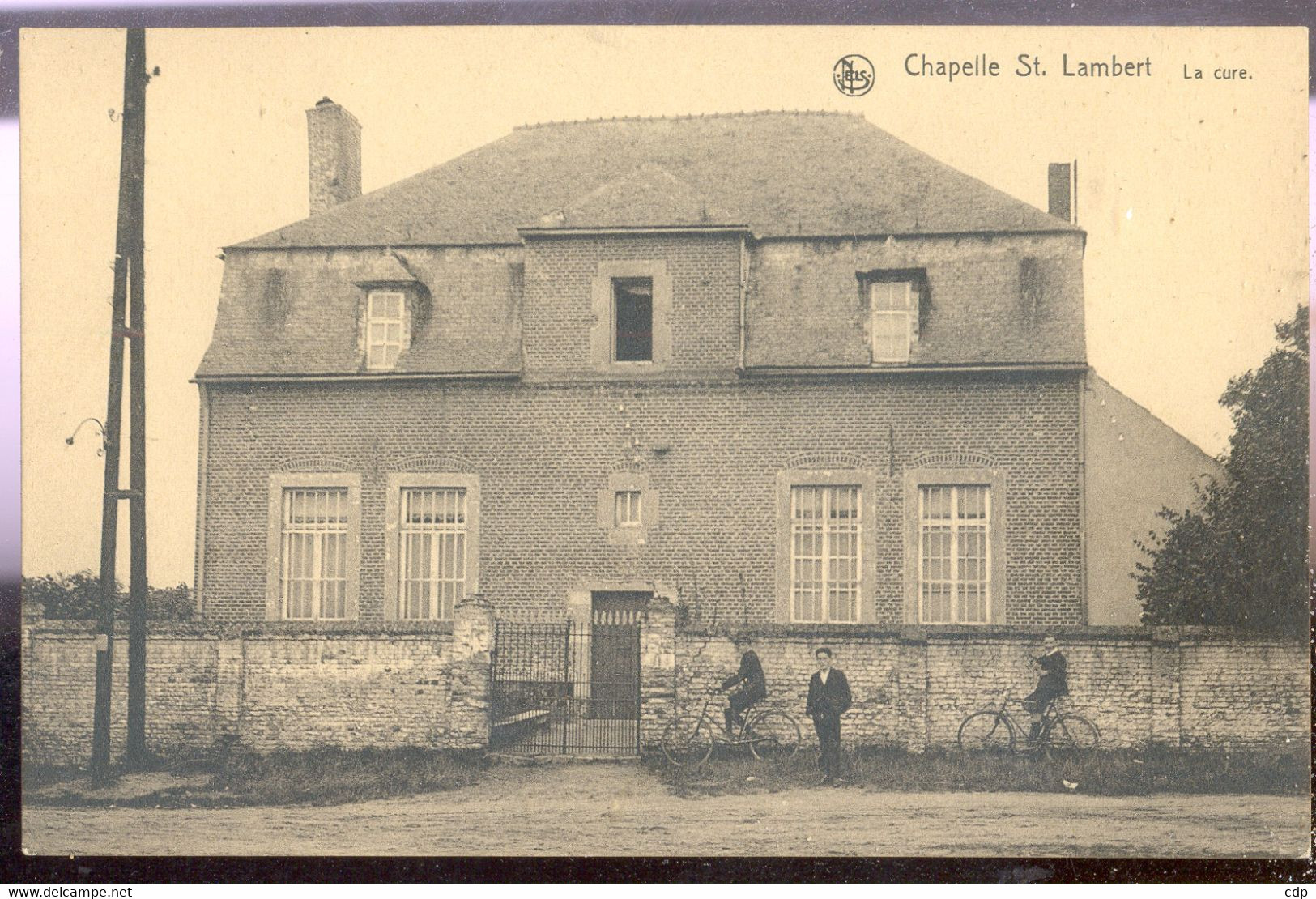 Cpa Chapelle Saint Lambert   Cure - Lasne